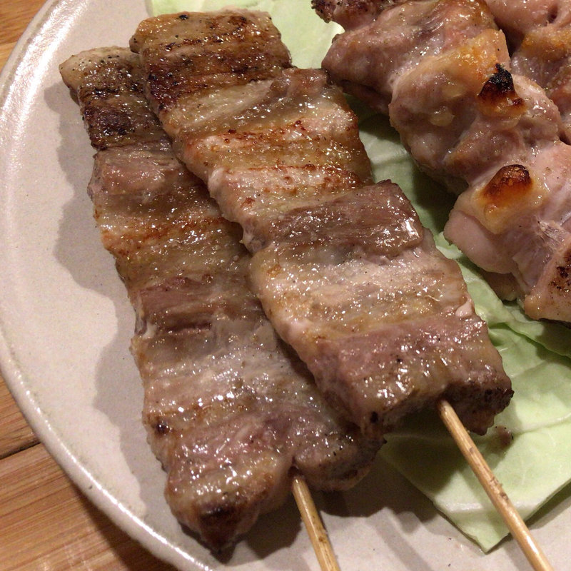豚串(焼鳥とり福)