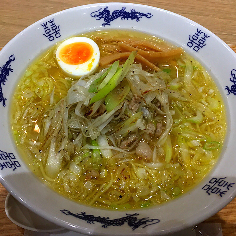 葱爆（ネギバク）麺(黄金の福ワンタン まくり （オウゴンノフクワンタン マクリ）)