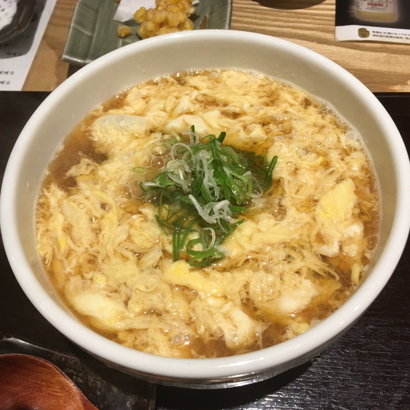 卵そば(蕎麦雪屋)