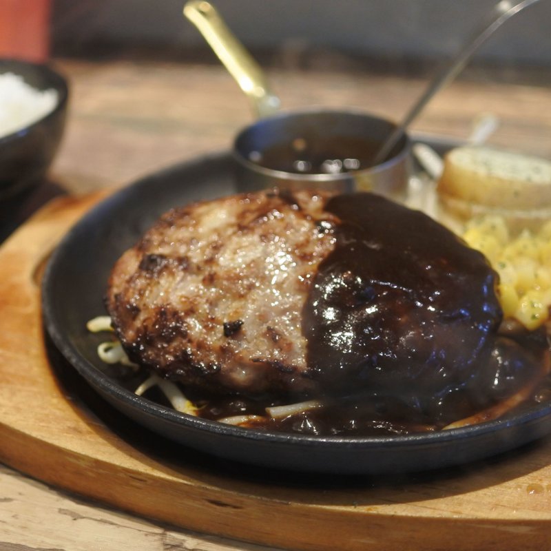 デミグラスハンバーグ(ハンバーグレストランBOSTON 中津店)