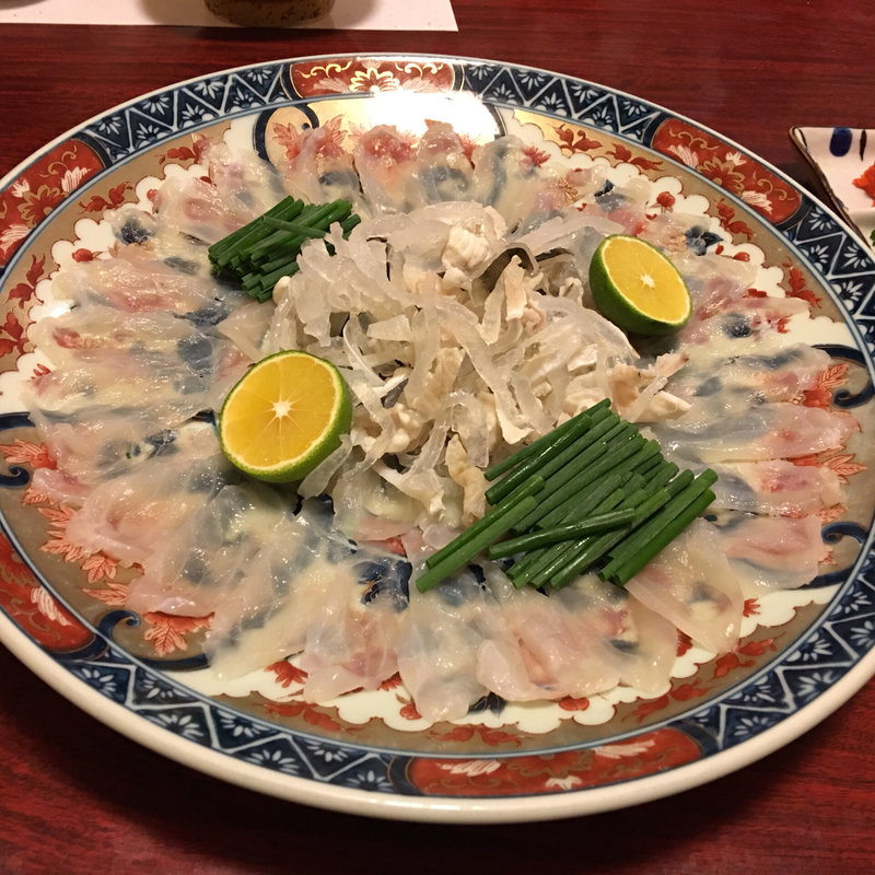 ふぐ刺し(重兵衛 )