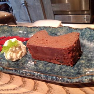 チョコレートケーキ(Nui. HOSTEL & BAR LOUNGE)