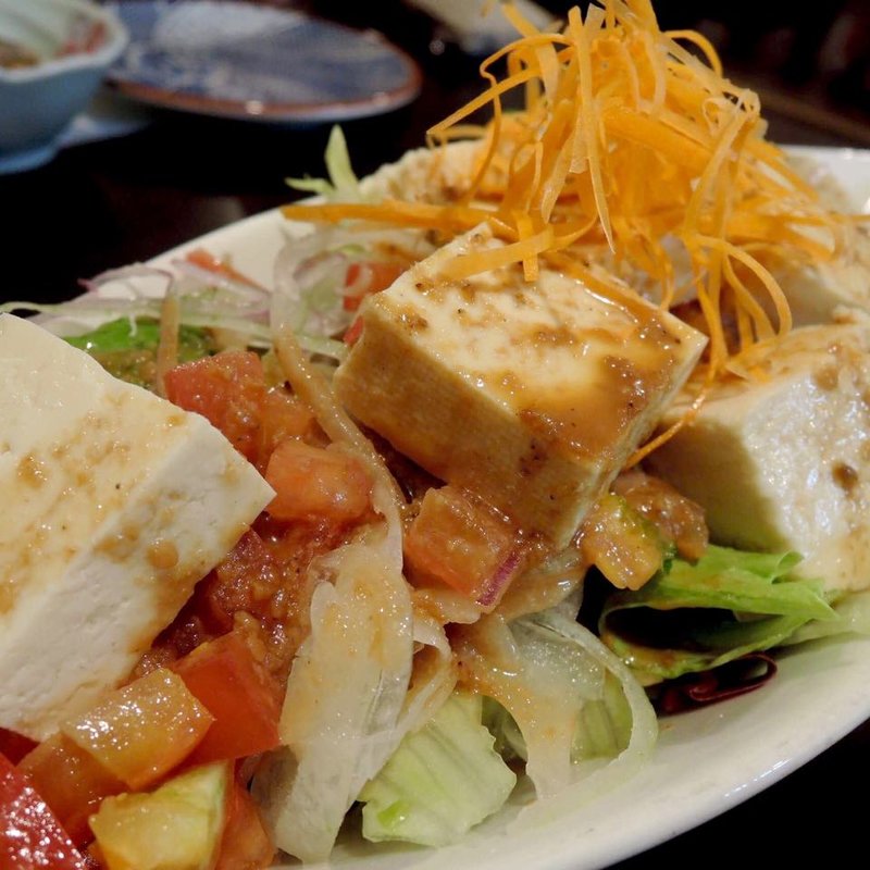 豆腐サラダ(旬味旬菜 大和)