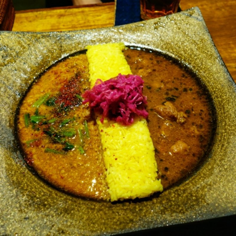 チキンカレーとの2種盛り(ピワン （piwang）)