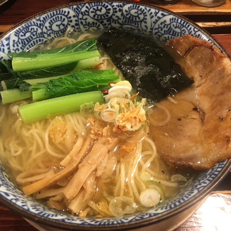 空海そば塩(麺屋 空海 参宮橋店)