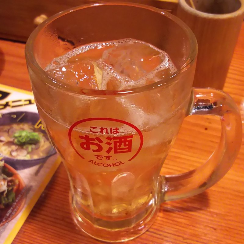 角ジンジャーハイ(鳥貴族 鶴見東口店)