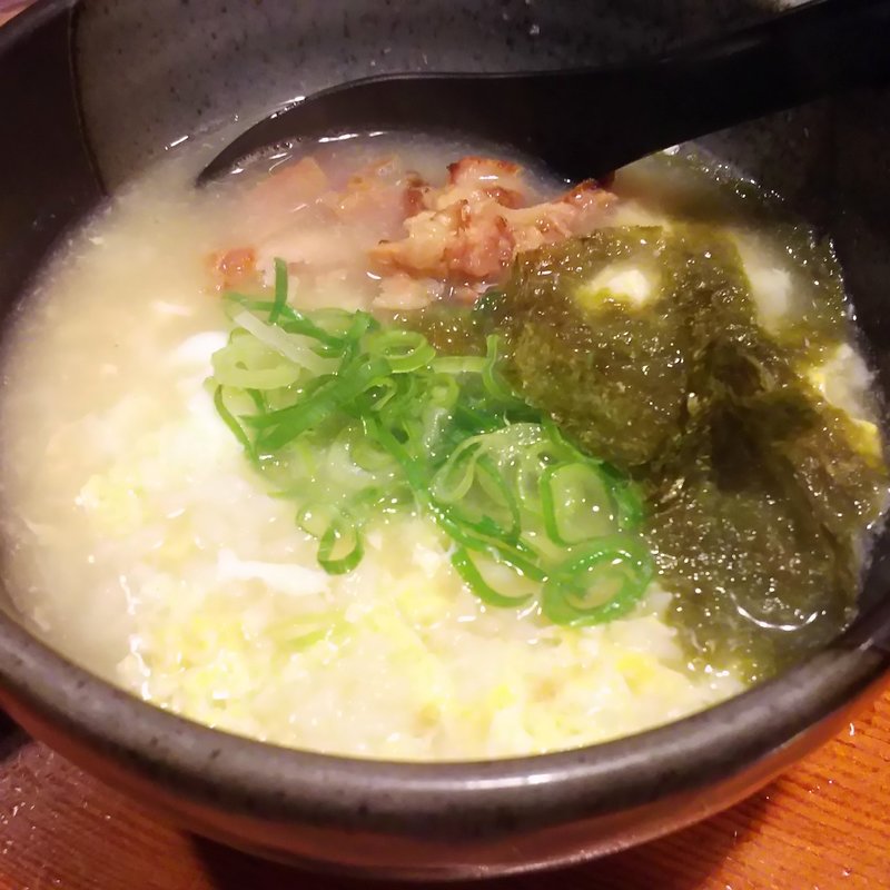 とり雑炊(鳥貴族 鶴見東口店)