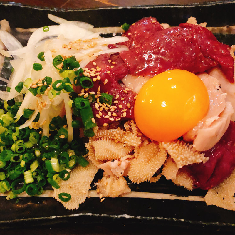 新☆生肉盛り(恋文酒場 かっぱ恋文横丁)