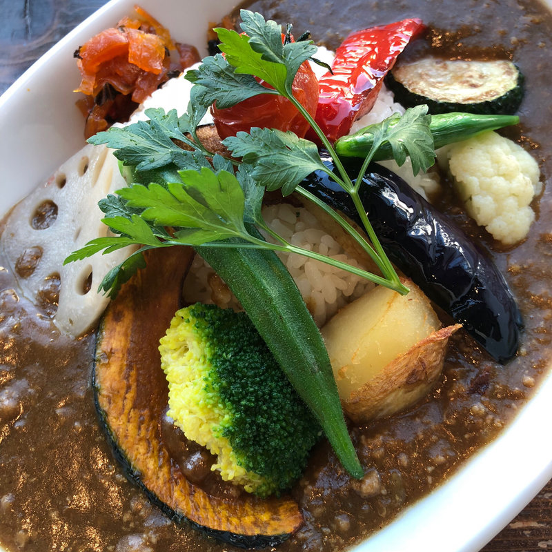 季節野菜のあしたか牛キーマカレー(ケニーズハウスカフェ 沼津イーラde店 )