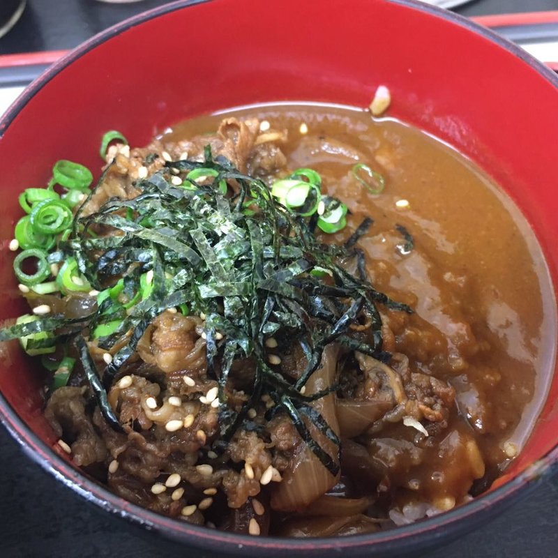 ミニあいがけ(白河そば)