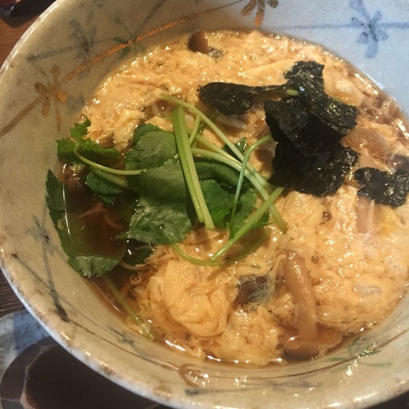 卵とじ蕎麦(東風)