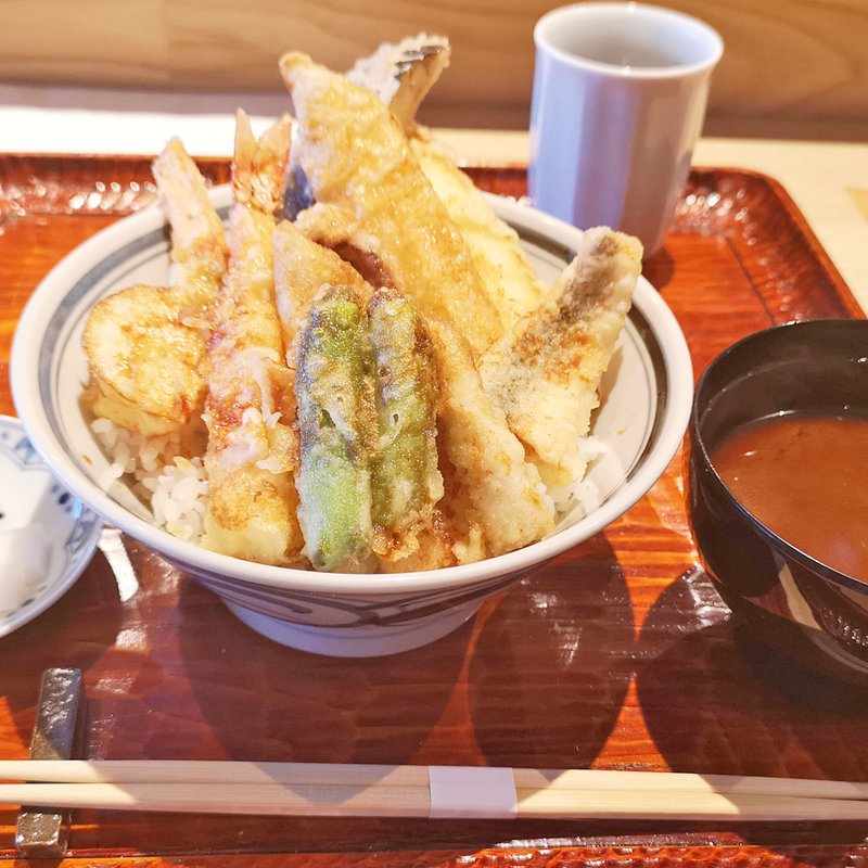 限定 三崎の魚天丼(天婦羅 天蒼々 六本木ヒルズ店)