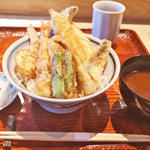 限定 三崎の魚天丼