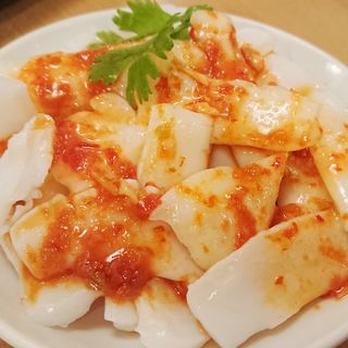 冷製イカのピリ辛四川ソース(南海飯店 本店)