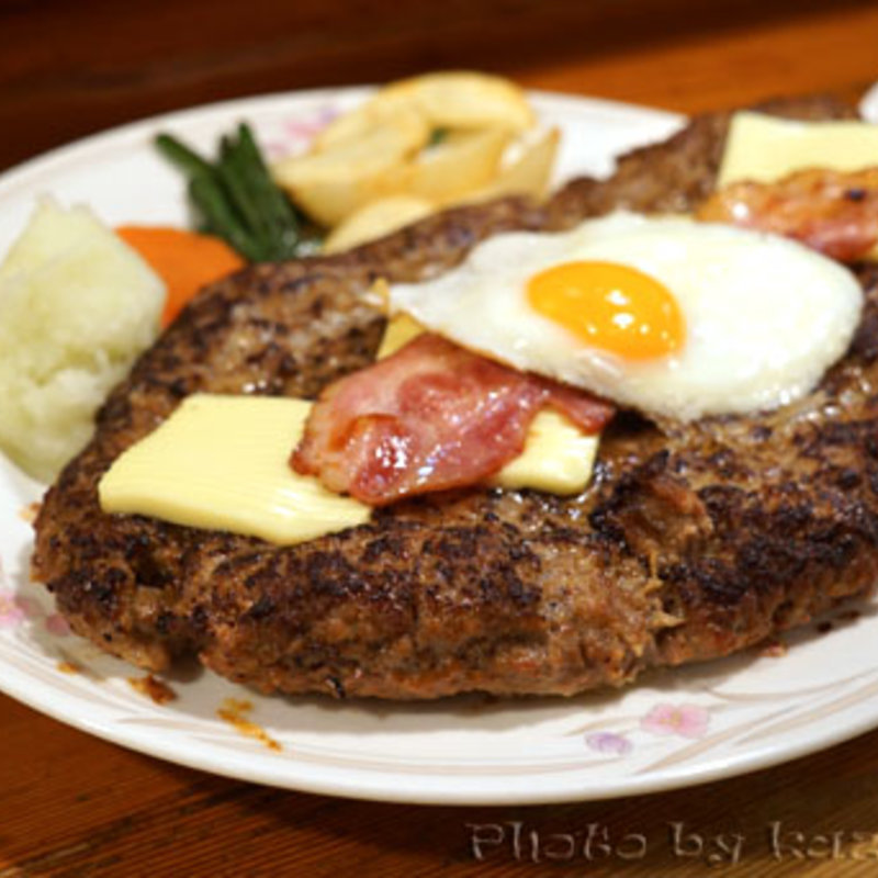 自家製ハンバーグset(ザ・ハンバーグ 高田馬場店)