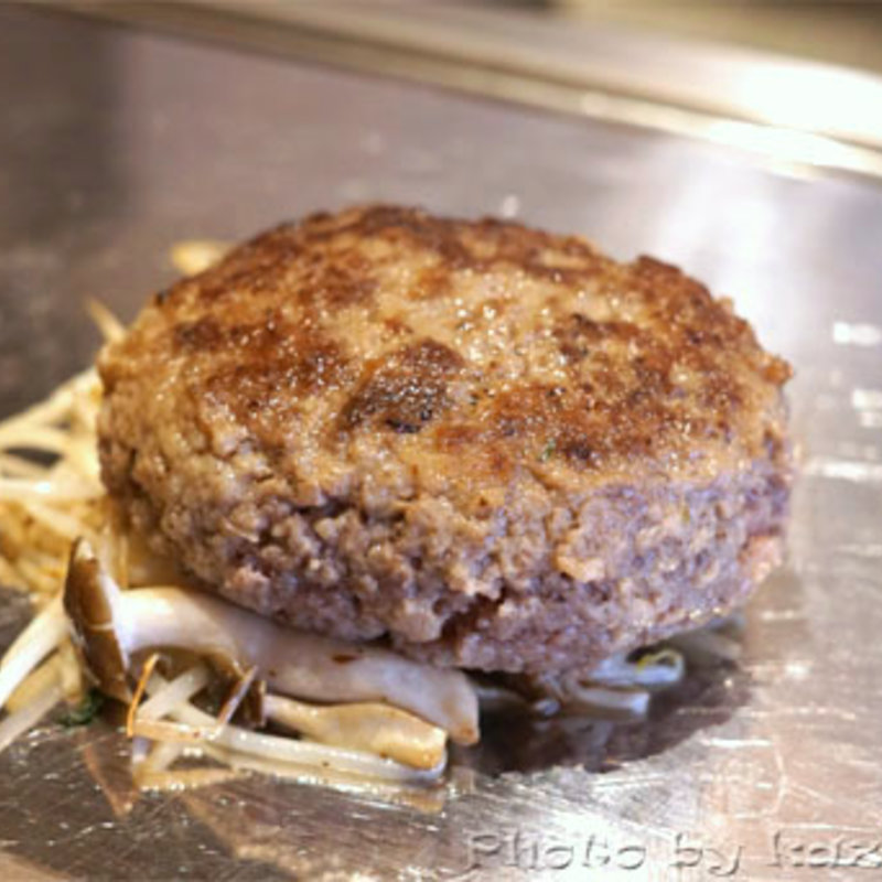 黒毛和牛100%ハンバーグ御膳(くずし鉄板 あばぐら)