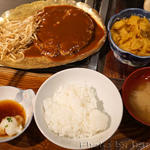 ジャンボハンバーグ定食(DANTE （テッパンヤキ・ダンテ）)