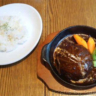 ダブルトールハンバーグステーキ(ダブルトールカフェ 渋谷店 （Double Tall Cafe）)