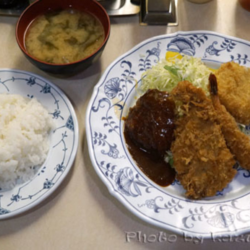 Ｃ定食(れすとらん はと屋)