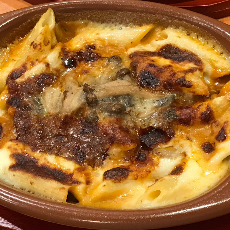 きのこのラグーグラタン(サイゼリヤ 大阪日本橋駅前店 )