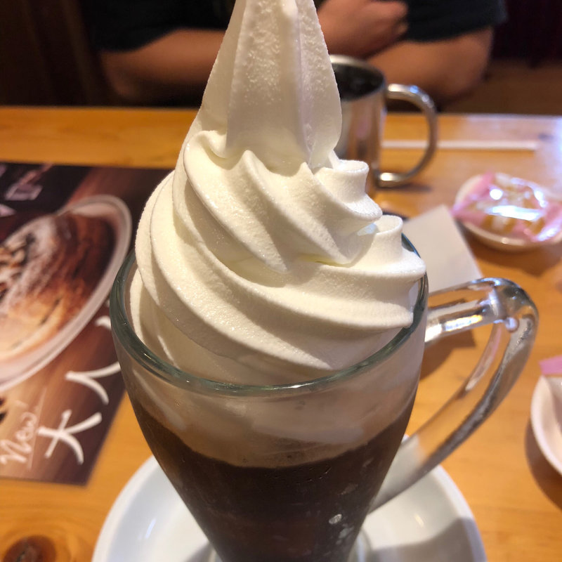 クリームコーヒー(コメダ珈琲店 福岡八田店)