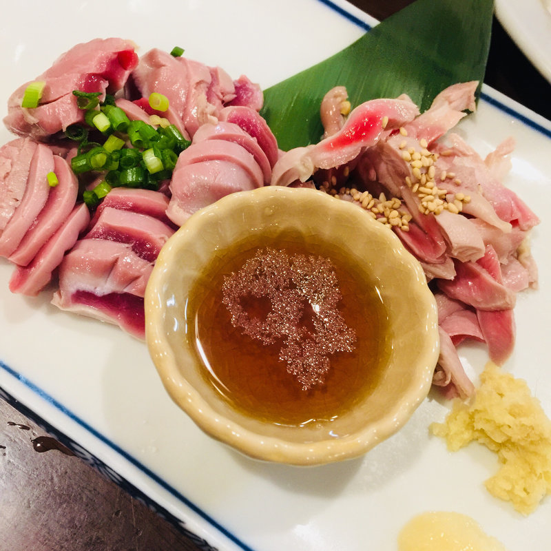 ずり刺し(大鵬閣の餃子BAR 浅草伝一郎)