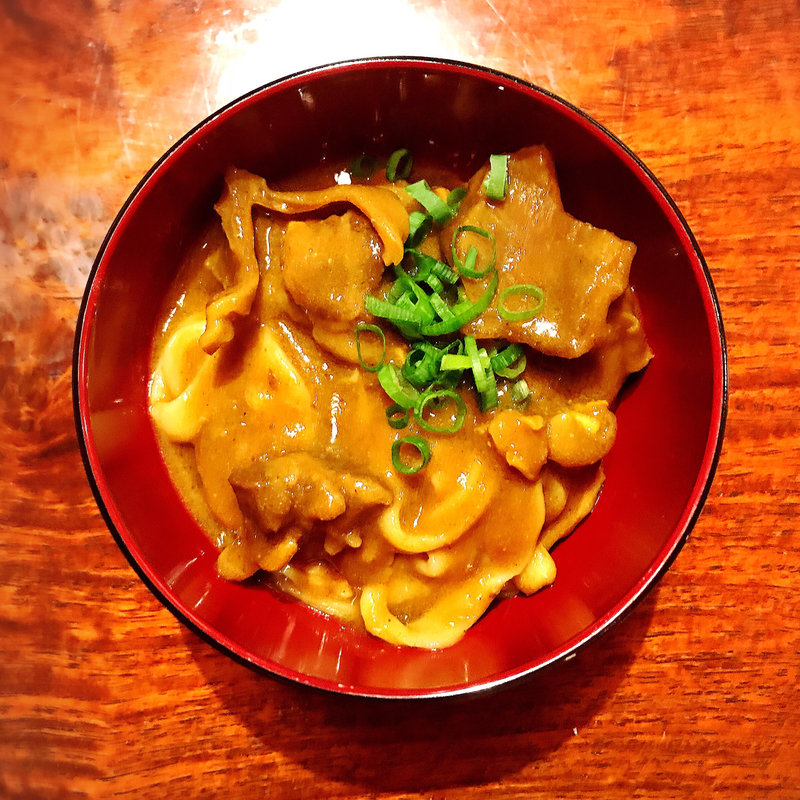 カレーうどん(メシ酒場 鈴木ちゃん)