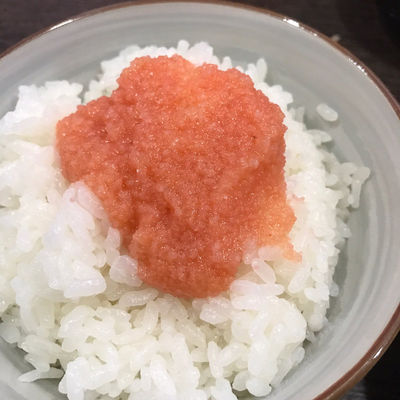 明太ごはん(中華そば担々麺 六味亭 （ロクミテイ）)