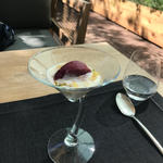 ココナッツのパンナコッタ(TRATTORIA CREATTA)