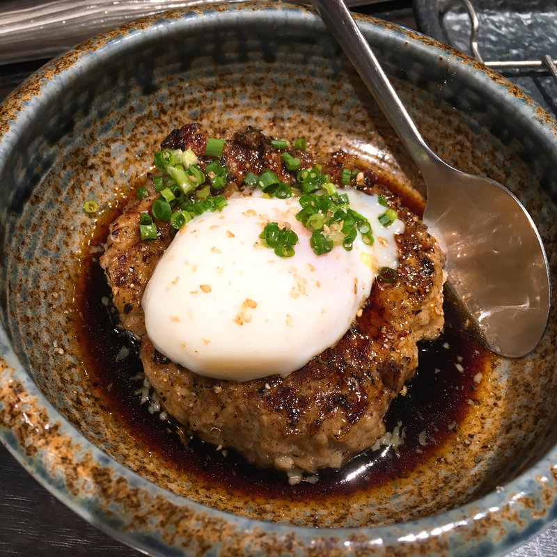 月見つくね(地頭鶏 播鳥 肥後橋店 )