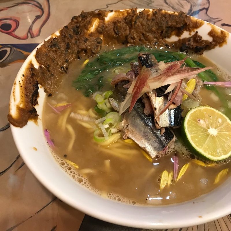 似星グルメ 秋刀魚と牡蠣どて(似星 （ニボシ）)