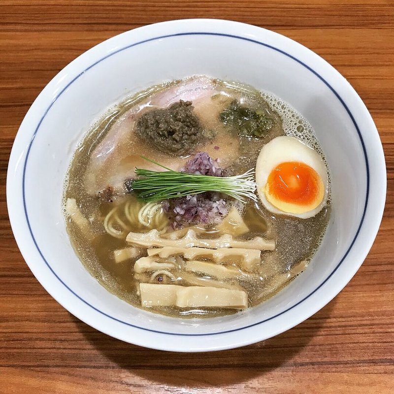 周年 数種の煮干しそば(中華そば 西川)