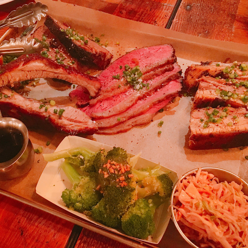 4 MEET BBQ COMBO PLATTER(GOOD BARBEQUE  (グッド バーベキュー) 中目黒)