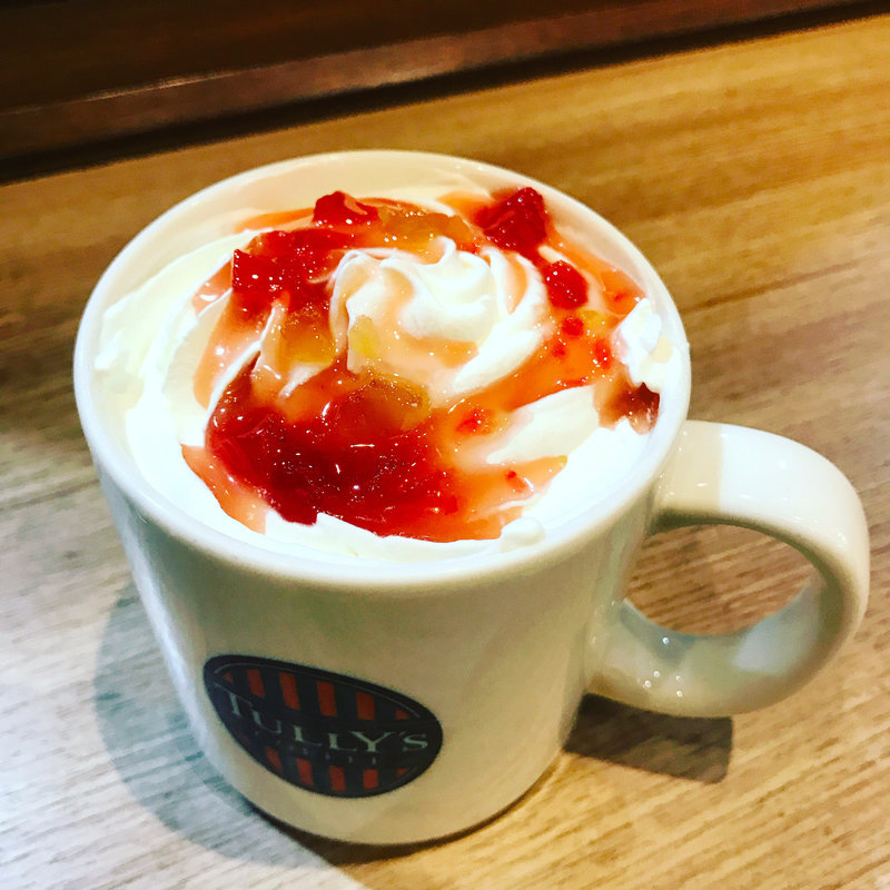 ナッティキャラメルアップルラテ(タリーズコーヒー 綾瀬駅前店)