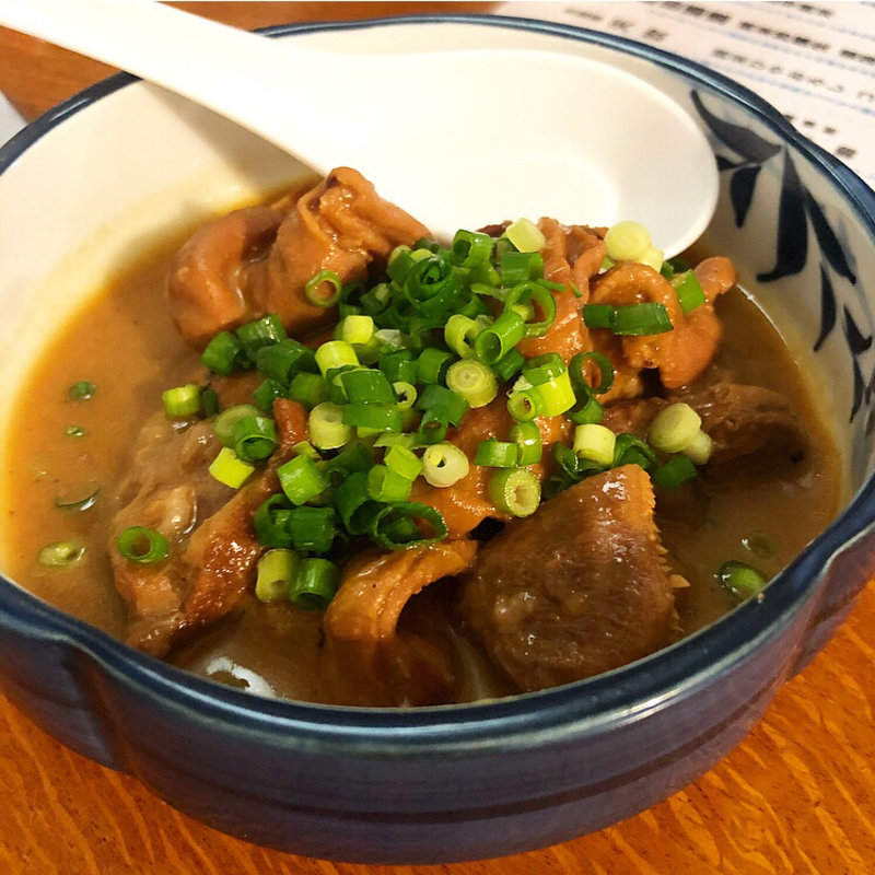 もつ煮(まかない処 錦屋)