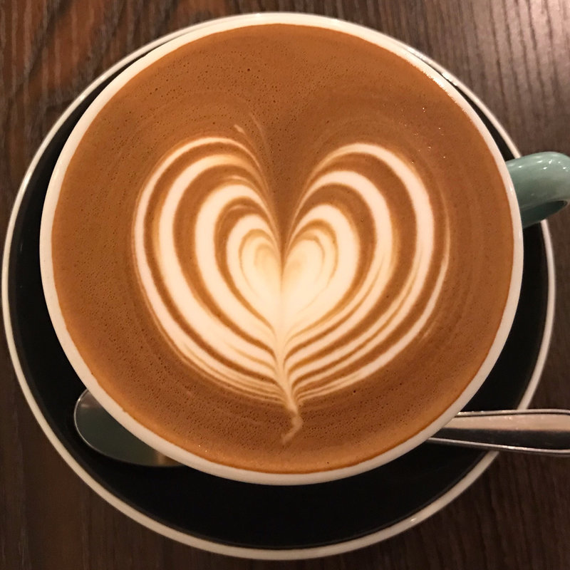 フラットホワイト(cafe merci)