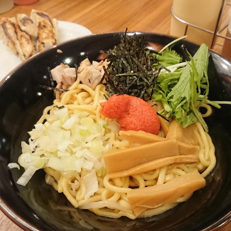 明太子油そば(壱角家 落合南長崎店)