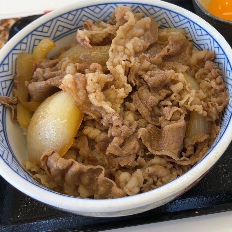 牛丼 並盛(吉野家 阪南鳥取店)