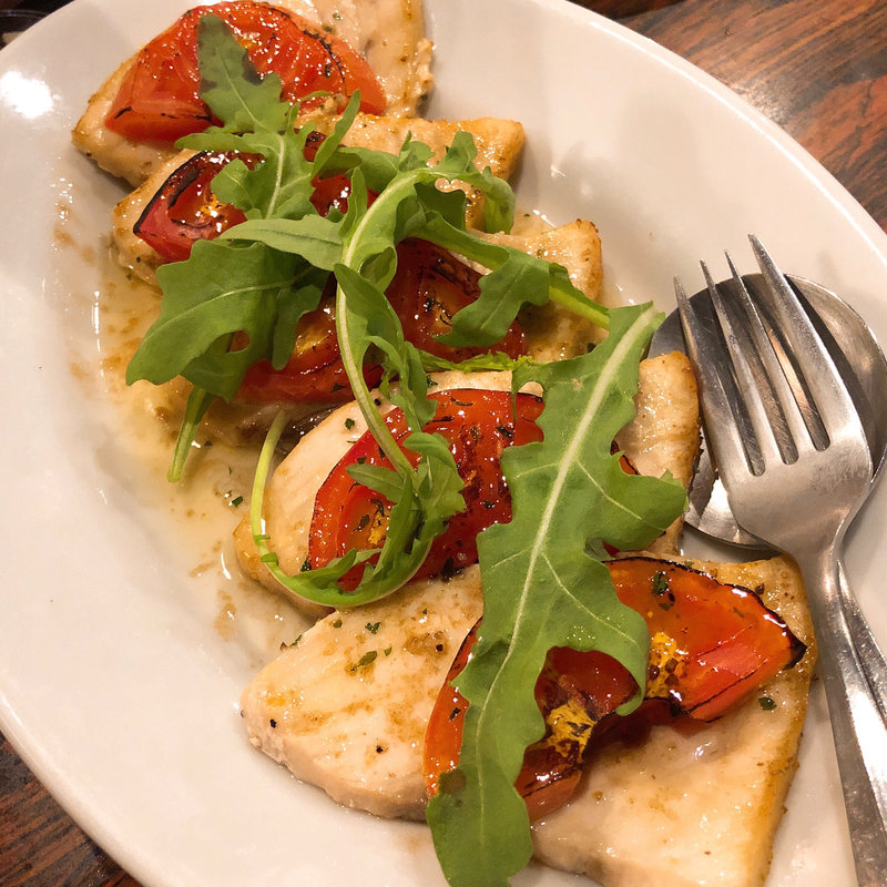 メカジキとトマトのグリル(SABOU 虎ノ門店 （サボウトラノモンテン）)