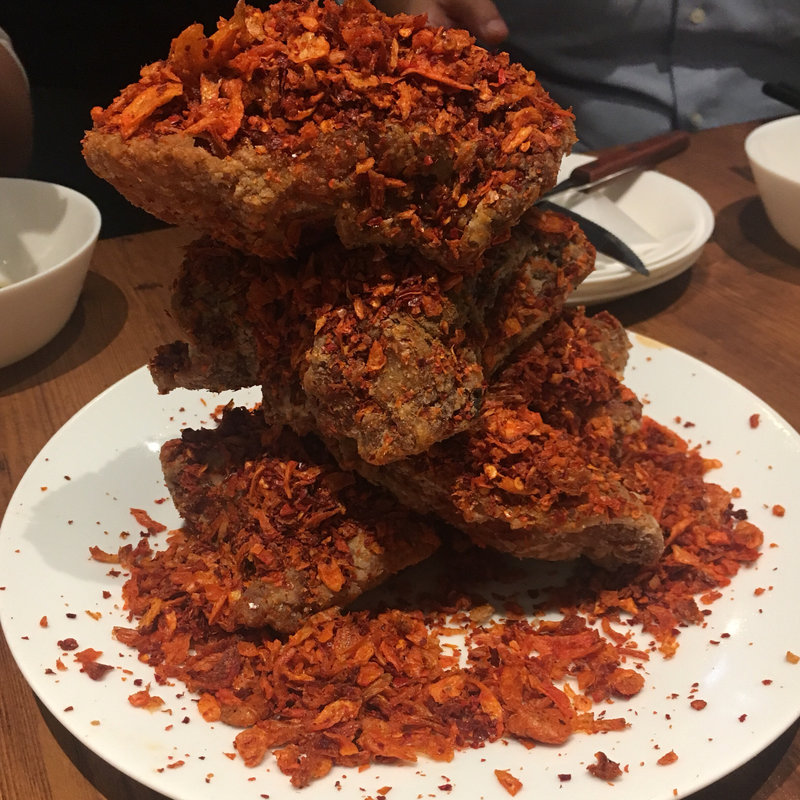 毛沢東スペアリブ(鉄板中華 青山シャンウェイ 神楽坂店)