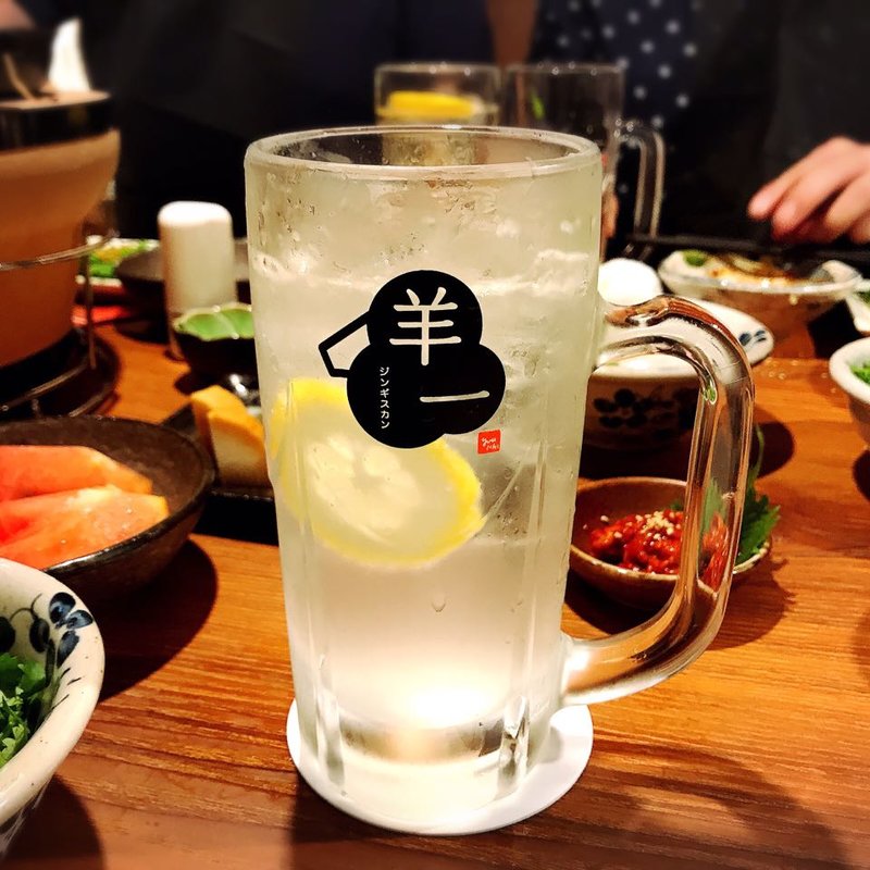 生レモンサワー(ジンギスカン羊一 新宿店)
