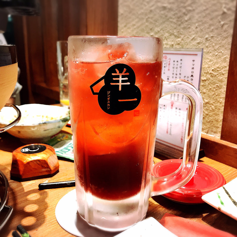 ハスカップサワー(ジンギスカン羊一 新宿店)