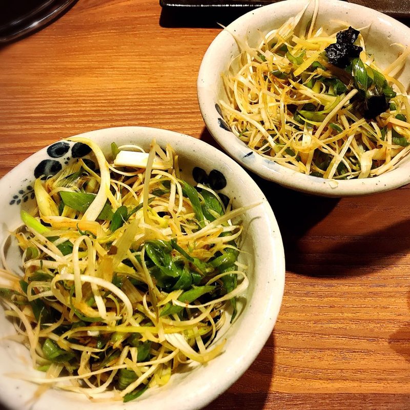 もりもりネギサラダ(ジンギスカン羊一 新宿店)
