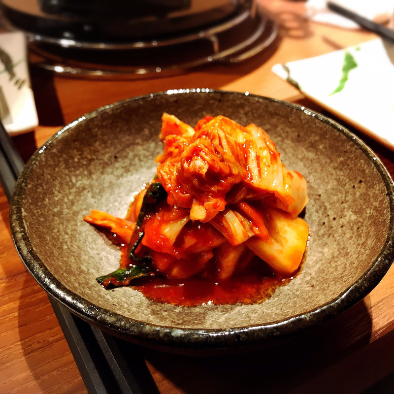 白菜キムチ(ジンギスカン羊一 新宿店)