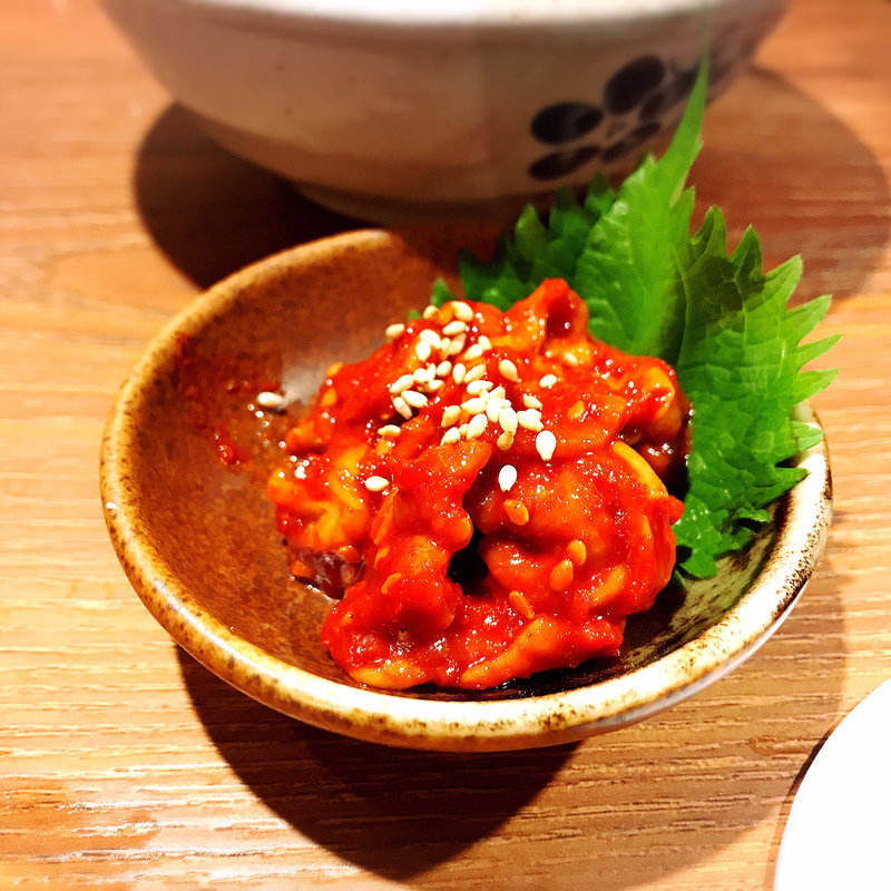 チャンジャ(ジンギスカン羊一 新宿店)