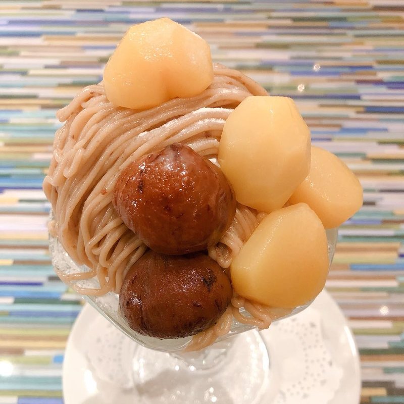 マロンパフェ(Kitchen & Market)