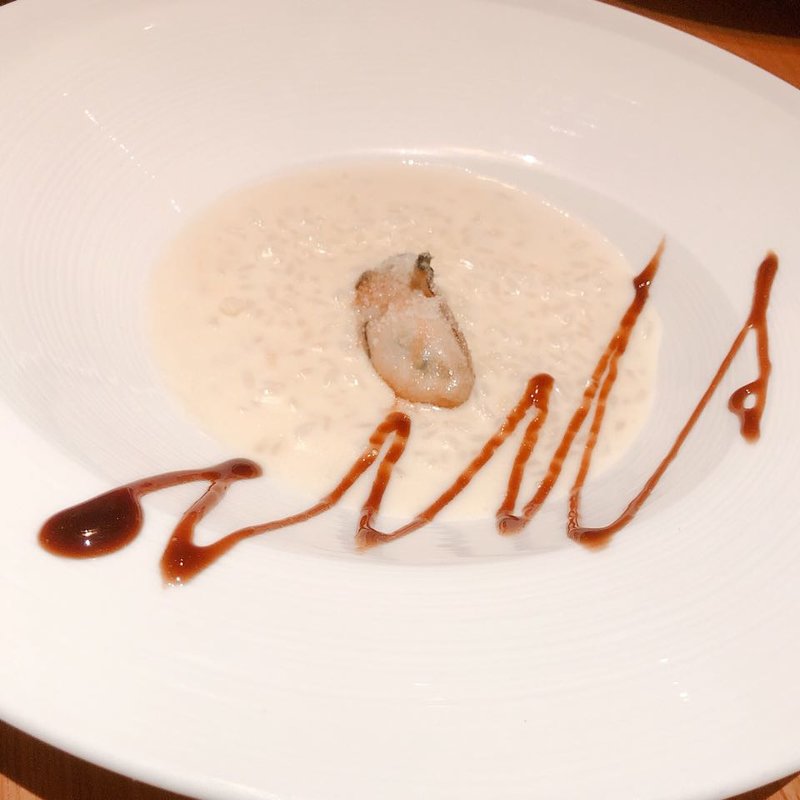 牡蠣のチーズリゾット(梅田　牡蠣＆グリル オイスターブルー グランフロント大阪店 )