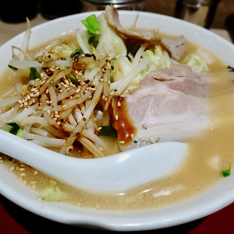 野菜ラーメン（並）(ラーメン横綱 NAMBAなんなん店)
