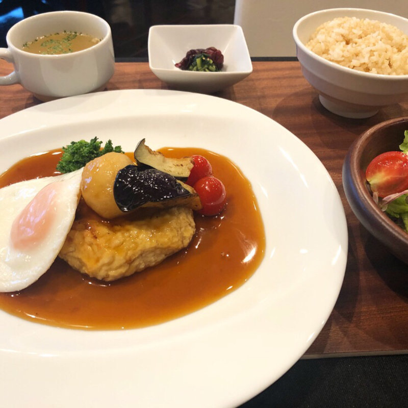 おからハンバーグ(東山和み館 玄)