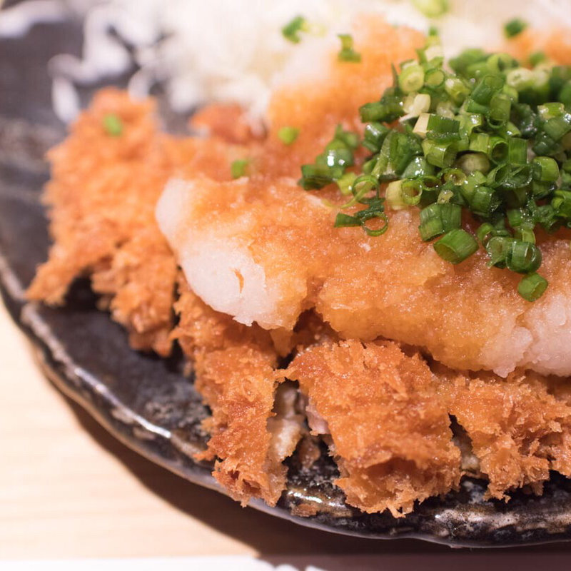 おろしトンカツ定食(豚屋とん一姫路駅前)